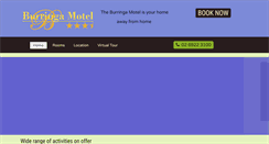 Desktop Screenshot of burringamotel.com.au